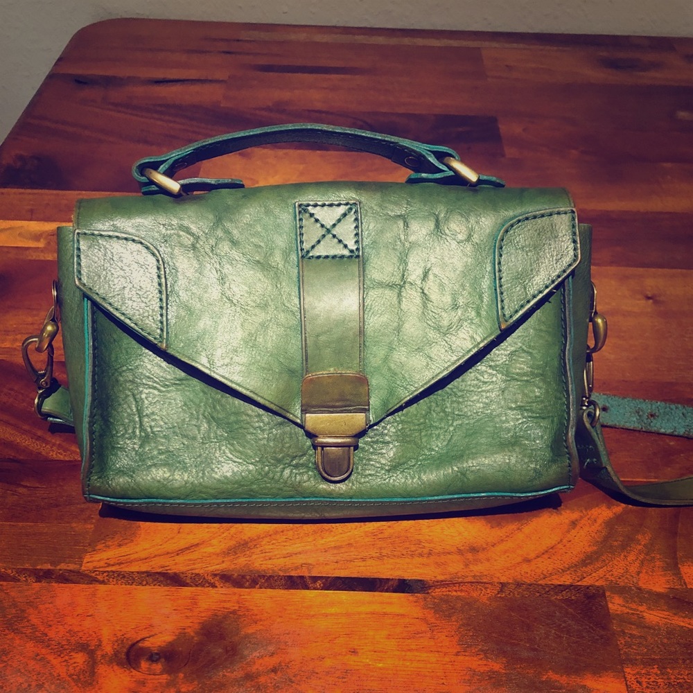 Madewell Green cross body bag